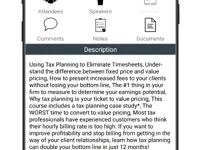 screenshot of Eventur Conference